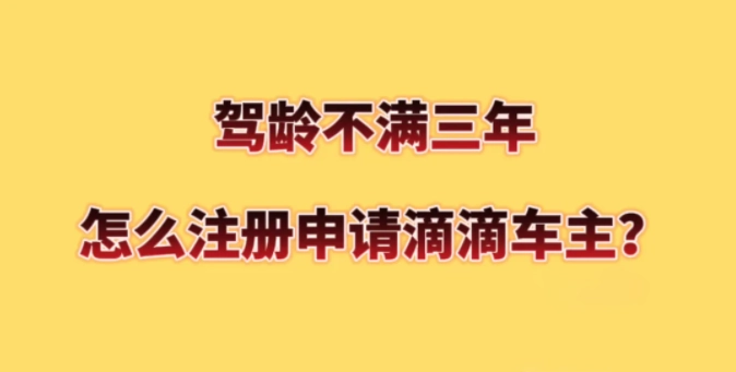 揭秘网约车新规下的注册秘密：超龄车、新手司机也能轻松入驻滴滴与花小猪插图-